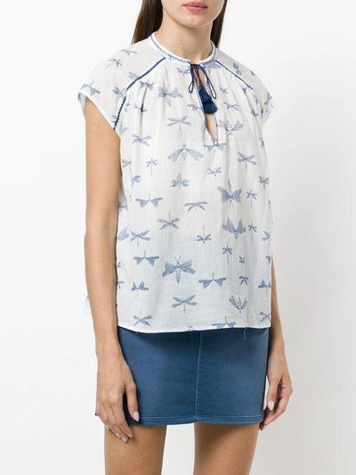 Shop Closed Dragonfly Print Blouse