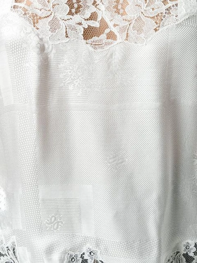 Givenchy Lace Trim Vest Top
