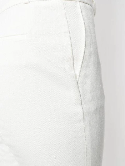 Shop Loro Piana Jamie Trousers In White