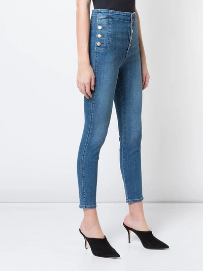 Shop J Brand Natasha Sky High Skinny Jeans In Lovesick