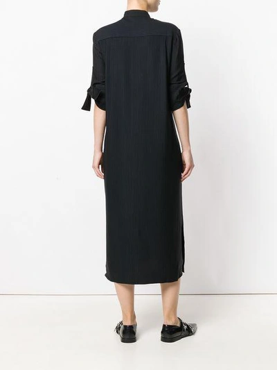 Shop Victoria Victoria Beckham Tailored Shirt Dress In Black