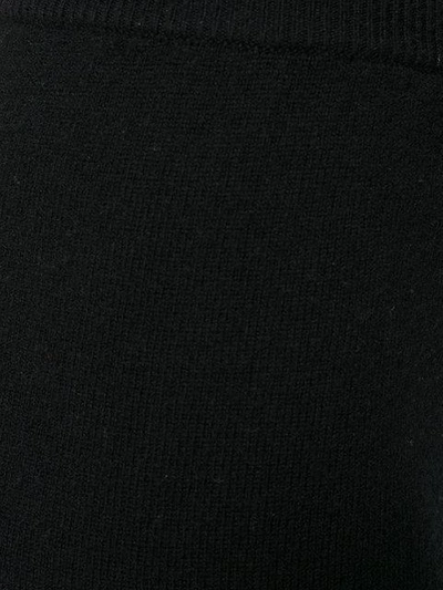 Shop Cashmere In Love Cashmere Tina Trousers In Black