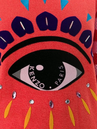 Shop Kenzo Eye Printed Jumper