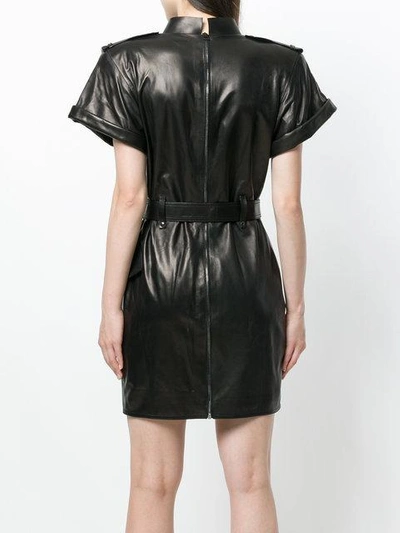 Shop Tom Ford Leather Mini Dress