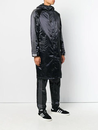 Shop Adidas Originals By Alexander Wang Stadium Jacket In Black