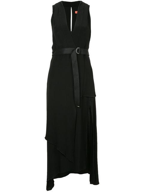 Manning Cartell New Order Draped Dress In Black | ModeSens