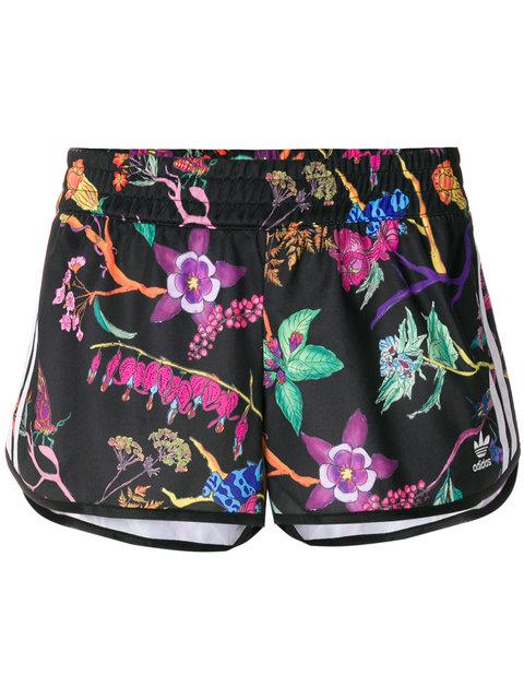 adidas flower shorts
