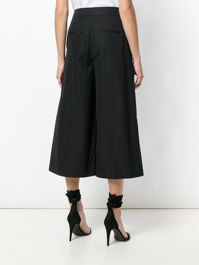 Shop Alexander Wang Cropped Skirt In Black
