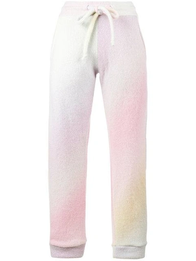 Shop The Elder Statesman Jogginghose In Pastellfarben - Mehrfarbig In Multicolour