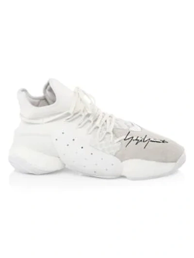 Shop Y-3 Boost Trainers In White