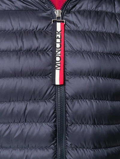 Shop Moncler Padded Jacket In 778 - Navy