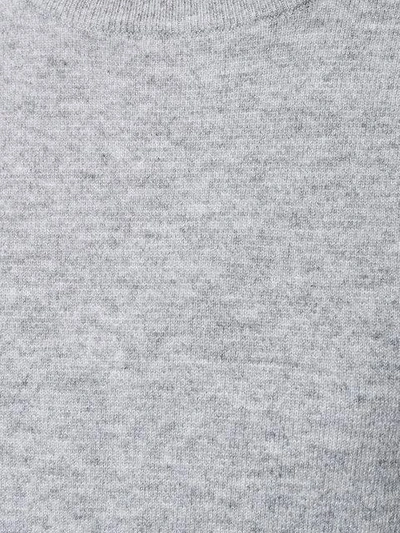 Shop Vince Round Neck Sweater - Grey
