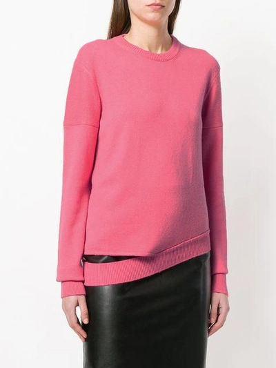 Shop Calvin Klein 205w39nyc Designer Casual Sweater In Pink