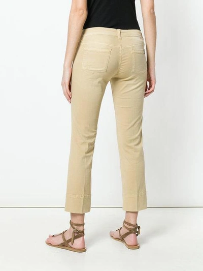 Shop Notify Cropped Jeans - Brown