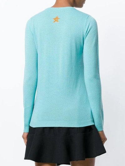 Shop Bella Freud Star Spangled Sweater - Blue