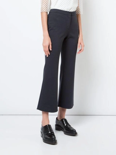 Shop Kuho Cropped Tailored Trousers