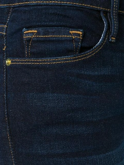 Shop Frame Flared Jeans In Blue