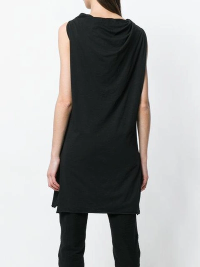 Shop Rick Owens Drkshdw Toga Tunic Dress In Black