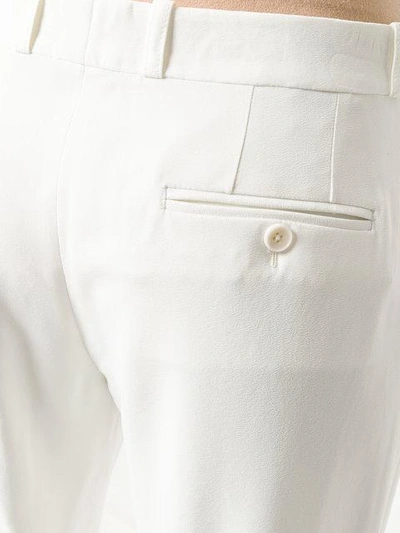 Shop Etro Fuji Trousers - White