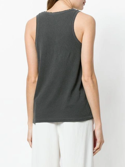 Shop Frame Washed Out Tank Top In Black