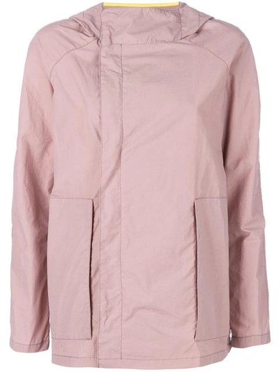 Shop Ecoalf Hooded Jacket - Pink