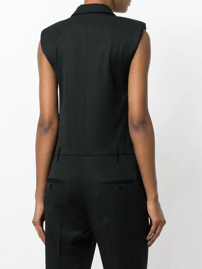 tailored fitted jumpsuit