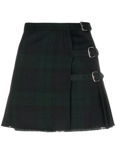 Shop Alyx Plaid Mini Skirt
