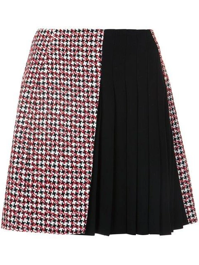 Shop Mugler 'jupe' Asymmetric Skirt In Black