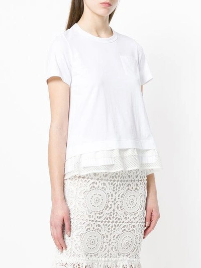 net hem T-shirt