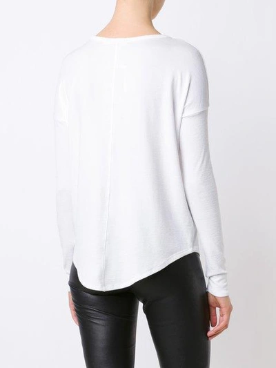 Shop Rag & Bone 'hudson' Long Sleeve T In White