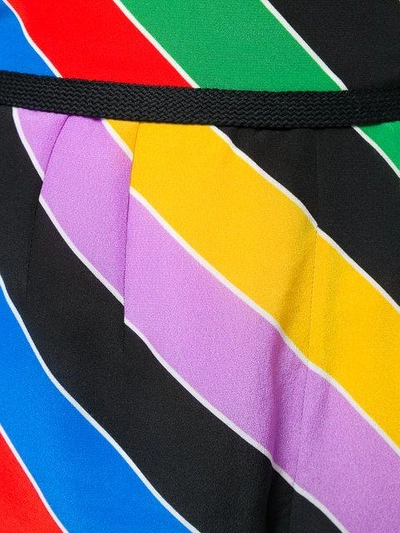 Shop Philosophy Di Lorenzo Serafini Striped Shorts In Multicolour