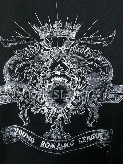 Shop Saint Laurent Logo Patch T-shirt - Black