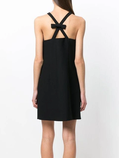 Shop Miu Miu Sleeveless Dress - Black