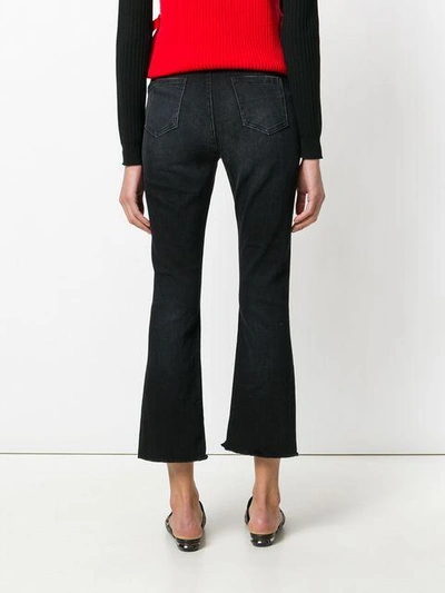 Shop Closed Cropped Fitted Jeans - Black