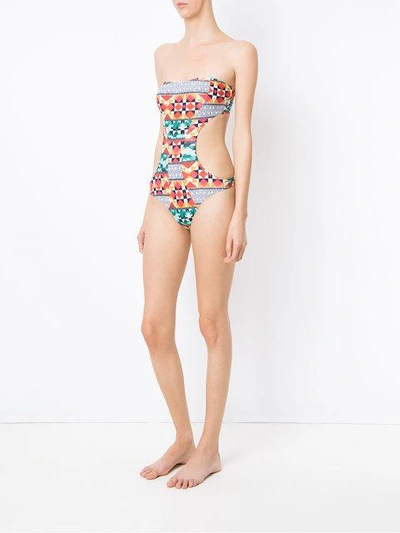 Lygia & Nanny Taylor Printed Swimsuit In Multicolour