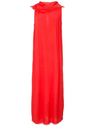Shop Raquel Allegra Bandana Dress - Red