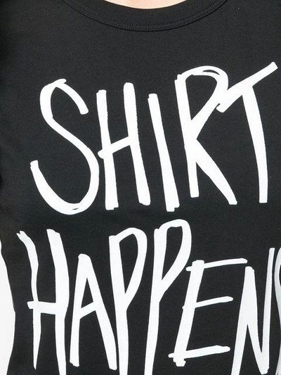 Serena Aanzienlijk zelfstandig naamwoord Moschino Shirt Happens T-shirt | ModeSens