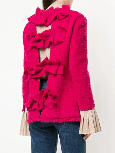 Shop Tiger In The Rain Button-down Cardigan In Pink