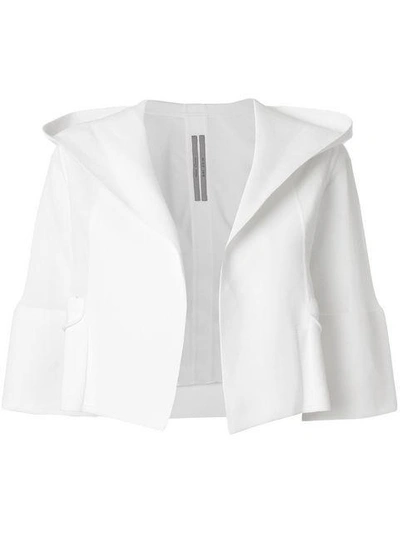 Shop Rick Owens Spa Jacket In White