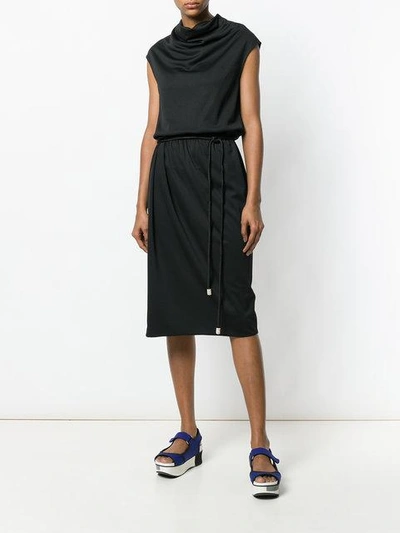 Shop Marc Jacobs Tie Waist Dress - Black