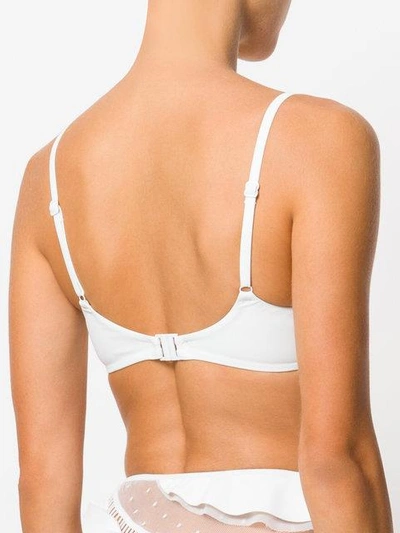 Shop Zimmermann Jasper Bikini Top In White