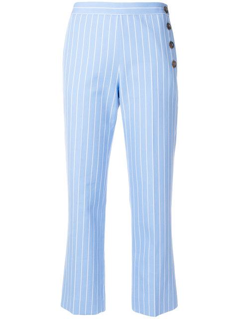 light blue pinstripe pants