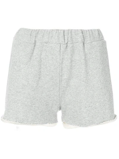 Shop Forte Couture Forte Dei Marmi Couture Jersey Shorts - Grey