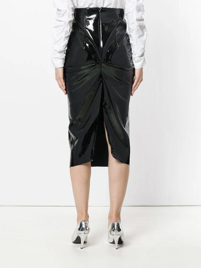 Shop Cristina Savulescu Pearl Embellished Skirt - Black