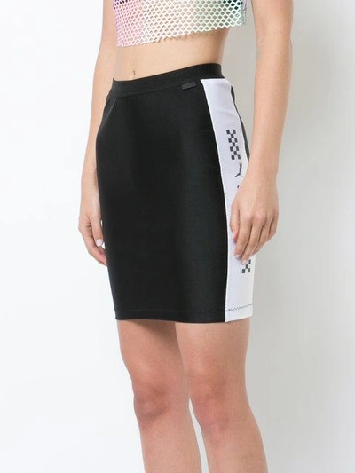 Shop Fenty X Puma Biker Skirt In Black