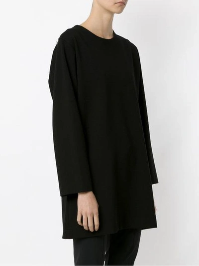 Shop Gloria Coelho 80's Tunic In Black