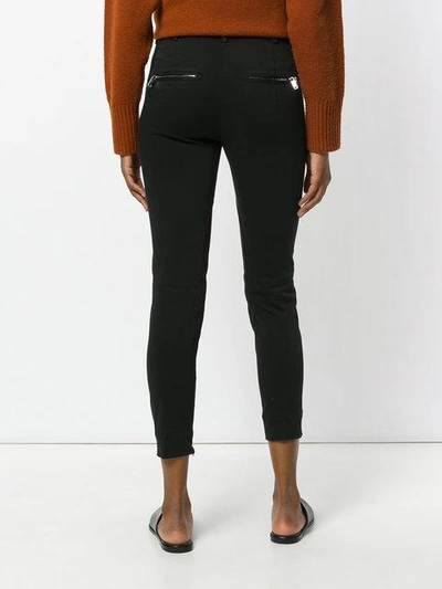 Shop Dondup Cropped Skinny Trousers