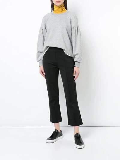 Shop A.l.c . Rolled Hem Sweatshirt - Grey