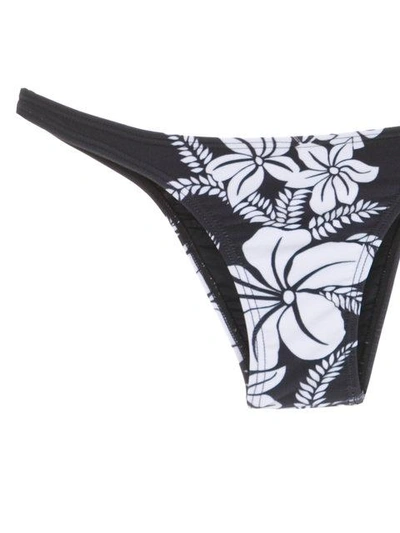 Shop Amir Slama Printed Bikini Set In Black