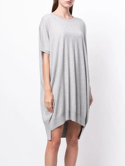 Shop Allude Sweater Dress - Grey